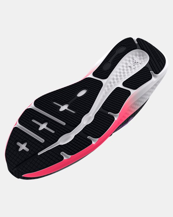 Women's UA Charged Pursuit 3 Running Shoes, Black, pdpMainDesktop image number 4